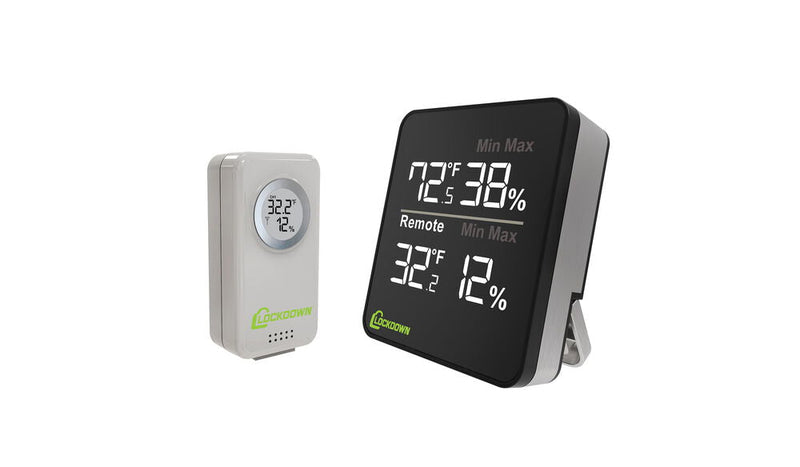 Lockdown Wireless Digital Hygrometer 1116792