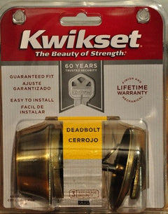 Kwikset 660 26D SCAL SCS K2 Single Cylinder Deadbolt Satin Chrome