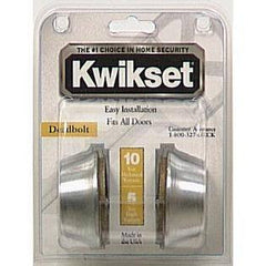 Kwikset 665 26D SCAL SCS K2 Double Cylinder Deadbolt Satin Chrome