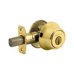 Kwikset 665 3 SCAL SCS K2 Double Cylinder Deadbolt Polished Brass