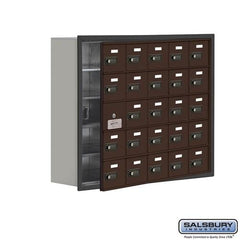 Salsbury 19158-25 5 Door High Cell Phone Locker with Combination Lock