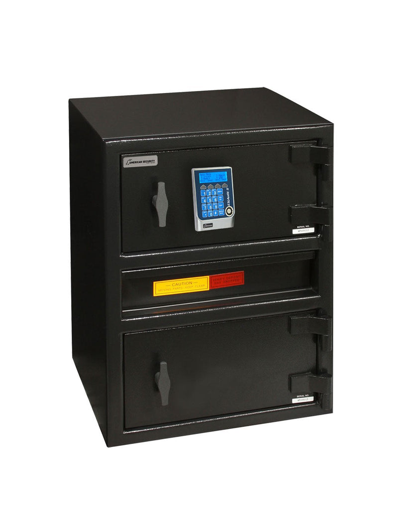 AMSEC MM2820CTR-Drop-ESLAudit Center Drop Double Door Deposit Safe with ESLAudit Lock