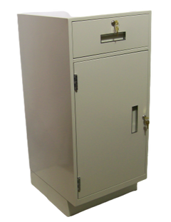 Fenco F-203 Pedestal Unit with Locking Box Drawer