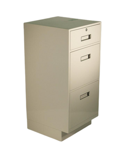 Fenco F-210 Pedestal Unit with 1 Locking Box Drawer and 2 Legal Drawers
