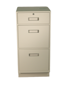 Fenco F-210 Pedestal Unit with 1 Locking Box Drawer and 2 Legal Drawers