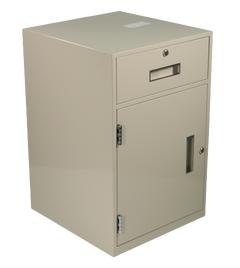 Fenco F-603 Lowboy Pedestal Unit with Locking Box Drawer