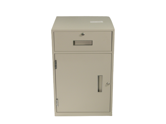 Fenco F-603 Lowboy Pedestal Unit with Locking Box Drawer