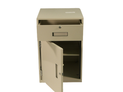 Fenco F-603 Lowboy Pedestal Unit with Locking Box Drawer
