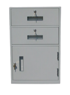 Fenco F-604 Lowboy Pedestal Unit with 2 Locking Box Drawers