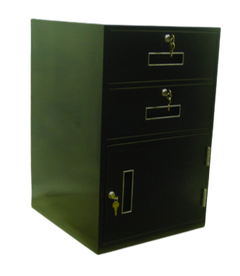 Fenco F-604 Lowboy Pedestal Unit with 2 Locking Box Drawers