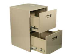 Fenco F-609 Lowboy Pedestal Unit with 2 Legal Drawers