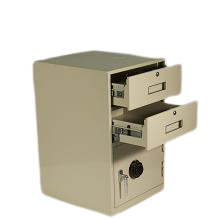 Fenco F-620 Lowboy Pedestal Unit with 2 Locking Box Drawers