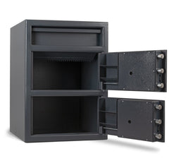 AMSEC MM2820Top-Drop-ESLAudit Top Drop Double Door Deposit Safe with ESLAudit Lock