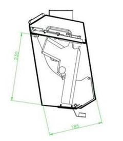 Barska AX13092 Pistol Keypad Biometric Safe