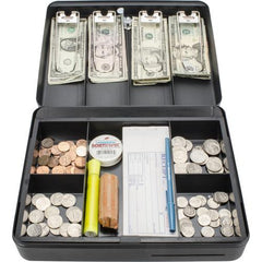 Barska CB13052 12" Standard Fold Out Cash Box with Key Lock