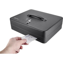 Barska CB13052 12" Standard Fold Out Cash Box with Key Lock