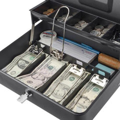 Barska CB13054 12" Register Style Cash Box with Key Lock