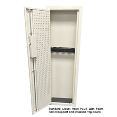 V-Line Closet Vault Plus Gun Cabinet 51653-S-PLUS with Peg Board