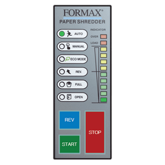 Formax FD 8732HS Office High Security P7/Level 6 Paper & Optical Media Cross-Cut Shredder