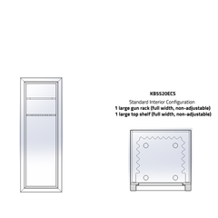 Kodiak KB5520ECS Long Gun Safe - 18 Gun Capacity