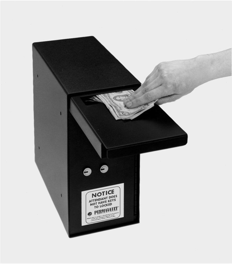 Perma-Vault PRO-1050-K Under Counter Drop Box with Single Key Lock