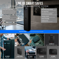 Vaultek RS800i Rugged Wi-Fi Biometric Smart Rifle Safe