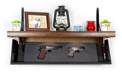 Tactical Walls 825 Top Locking Two Pistol Concealment Shelf