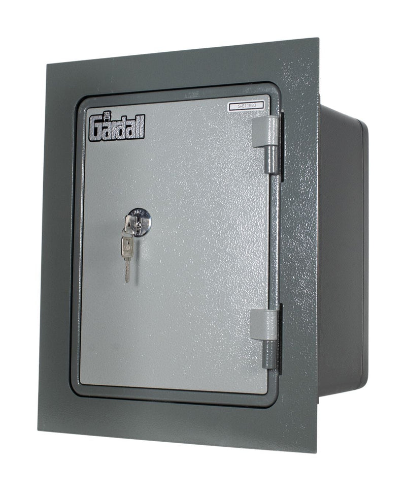 Gardall WMS119-G-K Fireproof Wall Safe (with flange) with Key Lock