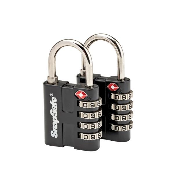 SNAPSAFE 76020 TSA Padlocks (2 Pack)