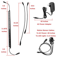 Tracker LK-5000 LED Light Kit with Motion Sensor