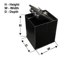 AMSEC B17 STAR Rectangular Body Floor Safe