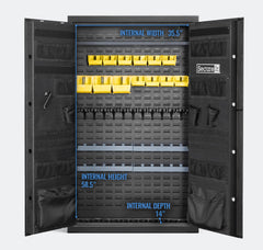 SecureIt ANS-59-12TD-PLUS-YLW Answer Series Model 12 Plus Heavy Duty Ultralight Gun Safe