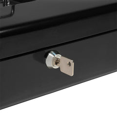 Barska CB11790 Key Lock Cash Box With Coin Tray