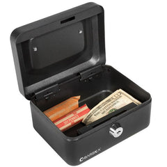 Barska CB11828 6" Cash Box with Key Lock