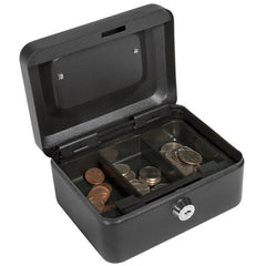 Barska CB11828 6" Cash Box with Key Lock