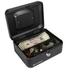 Barska CB11830 8" Cash Box with Key Lock