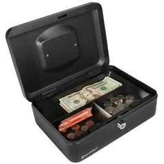 Barska CB11832 10" Cash Box with Key Lock