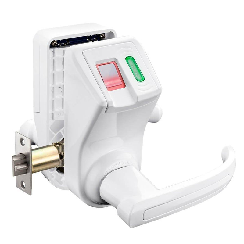 Barska EA12936 Biometric and RFID Security Door Lock (White)
