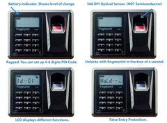 Viking VS-25DBLX Small Depository Biometric Safe