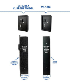 Viking VS-52BLR Biometric Fingerprint Hidden Wall Safe (VS-52BL)