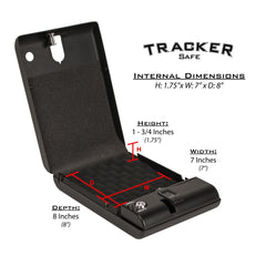 Tracker SPS-03B Small Pistol Safe with Biometric Lock