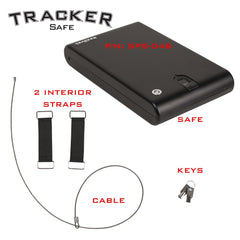 Tracker SPS-04B Small Pistol Safe with Biometric Lock