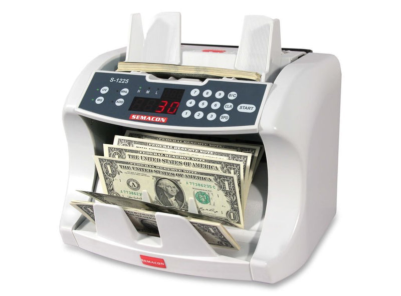 Semacon S-1225 Bank Grade Currency Counter (UV/MG CF) S1225