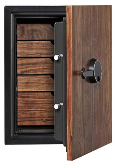 Phoenix DBAUM 700 Luxury Safe w/ Genuine Walnut Exterior Door Front