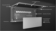 InvictaSafe Rifle & Shotgun Display Safe