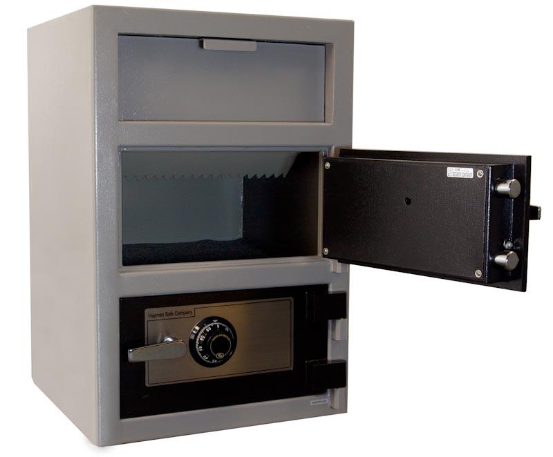 Hayman CV-F30W-2-KC Wide Body Double Door Depository Safe