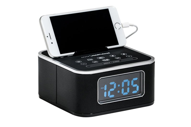 HPCLKR02 Alarm Clock with Charging Station