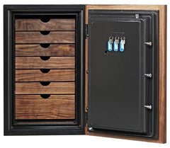 Phoenix DBAUM 800 Luxury Safe with Genuine Walnut Exterior Door Front