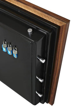 Phoenix DBAUM 800 Luxury Safe with Genuine Walnut Exterior Door Front