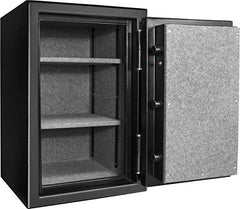 Barska AX12674 4.40 Cubic Foot Fireproof Vault Safe, Black - Refurbished